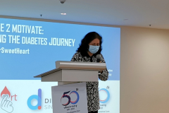 Opening Address by Dr Kalpana, President of Diabetes Singapore